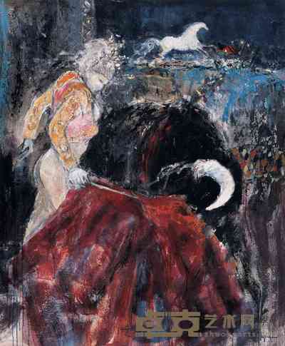 H. Mujica 女斗牛士 165.5×137.6cm
